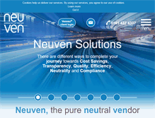 Tablet Screenshot of neuven.co.uk